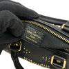 ルイ・ヴィトン LOUIS VUITTON ナノ・スピーディ M46745 ブラック モノグラム・アンプラント・スタッズ レディース ショルダーバッグ