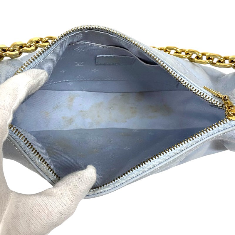 ルイ・ヴィトン LOUIS VUITTON オーバーザムーン M59825 バブルグラム ブルーグラシエ レディース ショルダーバッグ