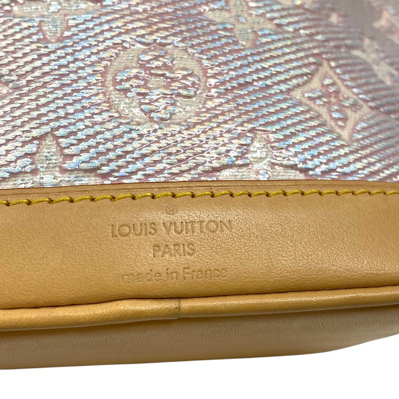 ルイ・ヴィトン LOUIS VUITTON ナノ・ノエ M82427 ピンク モノグラム・ラミネーテッド ジャカード レディース ショルダーバッグ