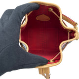 ルイ・ヴィトン LOUIS VUITTON ナノ・ノエ M81863 ブラウン モノグラムキャンバス レディース ショルダーバッグ