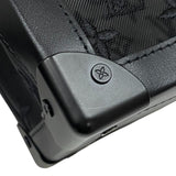 ルイ・ヴィトン LOUIS VUITTON ソフトトランク M53964 ブラック モノグラム・メッシュ メンズ ショルダーバッグ