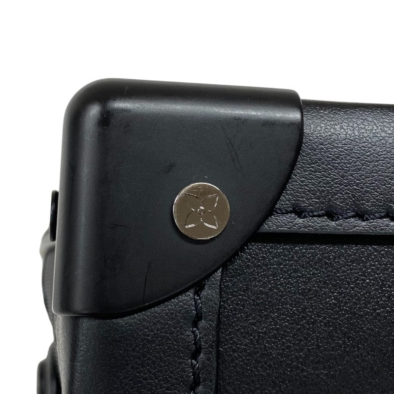 ルイ・ヴィトン LOUIS VUITTON ソフトトランク M53964 ブラック モノグラム・メッシュ メンズ ショルダーバッグ