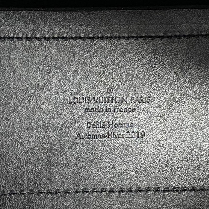 ルイ・ヴィトン LOUIS VUITTON ソフトトランク M53964 ブラック モノグラム・メッシュ メンズ ショルダーバッグ