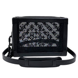 ルイ・ヴィトン LOUIS VUITTON ソフトトランク M53964 ブラック モノグラム・メッシュ メンズ ショルダーバッグ