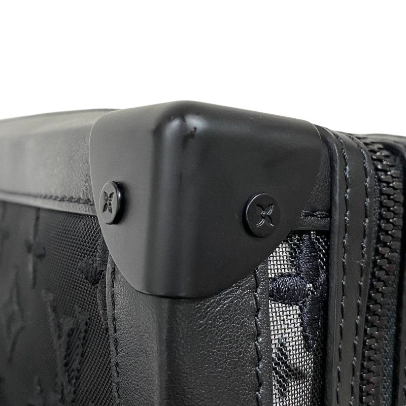 ルイ・ヴィトン LOUIS VUITTON ソフトトランク M53964 ブラック モノグラム・メッシュ メンズ ショルダーバッグ