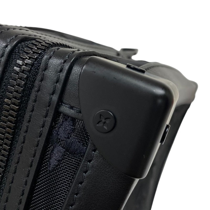 ルイ・ヴィトン LOUIS VUITTON ソフトトランク M53964 ブラック モノグラム・メッシュ メンズ ショルダーバッグ