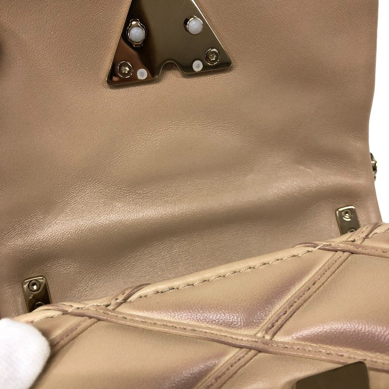 ルイ・ヴィトン LOUIS VUITTON マルタージュ PICO GO-14 ショルダーバッグ M82752 ベージュ ゴールド金具 ラムレザー レディース ショルダーバッグ