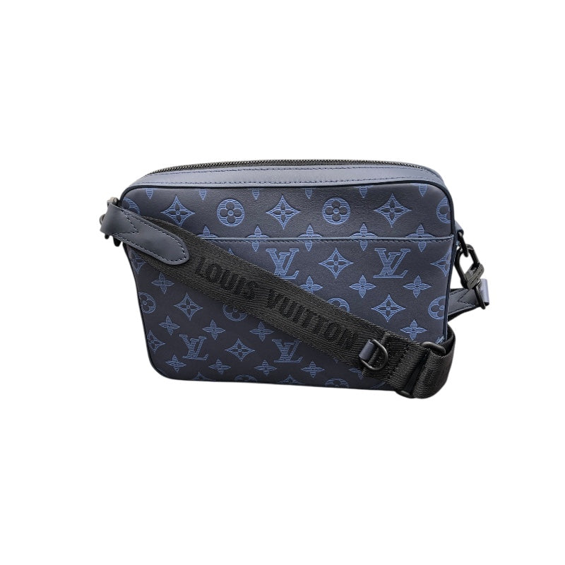 ■■LOUIS VUITTON ルイヴィトン デュオ・メッセンジャー モノグラム・シャドウ ショルダーバッグ M45730 ネイビー ルイ・ヴィトン LOUIS VUITTON デュオメッセンジャー M45730