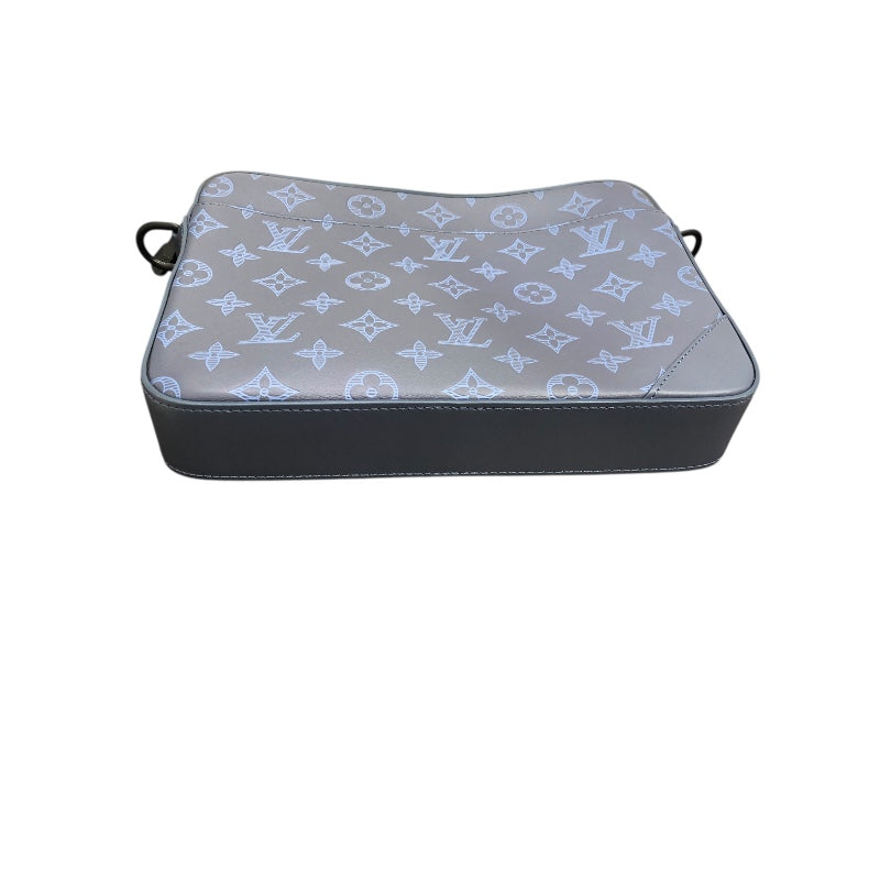 ルイ・ヴィトン LOUIS VUITTON デュオメッセンジャー M45730 モノグラムシャドウ モノグラムシャドウ メンズ ショルダーバッグ