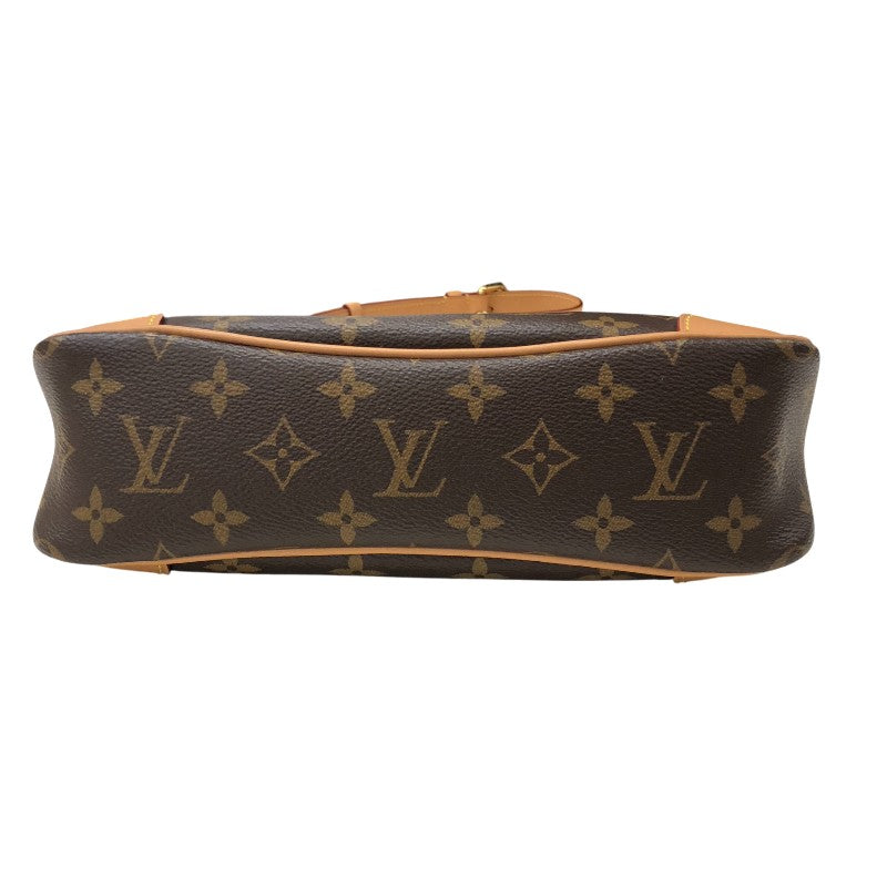 ルイ・ヴィトン LOUIS VUITTON オデオンNM PM M45354 ブラウン モノグラムキャンバス レディース ショルダーバッグ