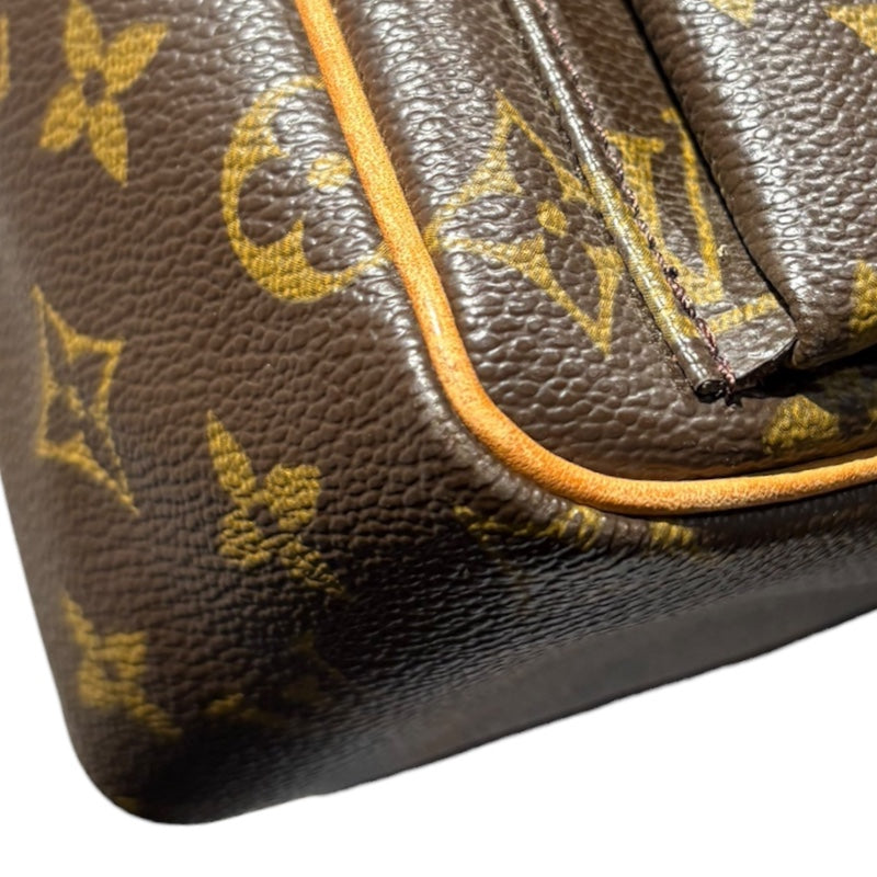 ルイ・ヴィトン LOUIS VUITTON ヴィバシテPM M51165 ブラウン モノグラム レディース ショルダーバッグ