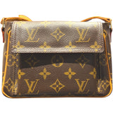 ルイ・ヴィトン LOUIS VUITTON ヴィバシテPM M51165 ブラウン モノグラム レディース ショルダーバッグ