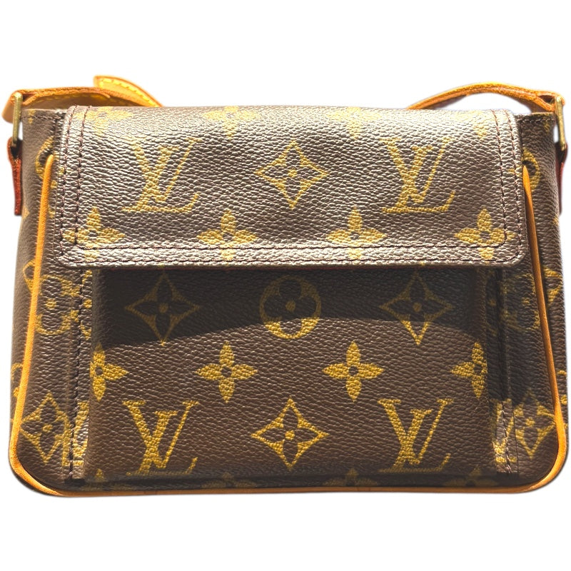 ルイ・ヴィトン LOUIS VUITTON ヴィバシテPM M51165 ブラウン モノグラム レディース ショルダーバッグ