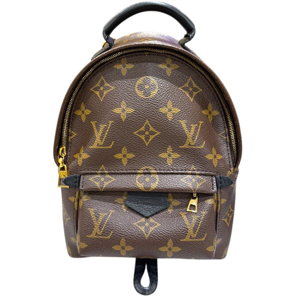 ルイ・ヴィトン LOUIS VUITTON パームスプリングス・バックパックMINI M44873 ブラウン モノグラム レディース リュック・デイパック
