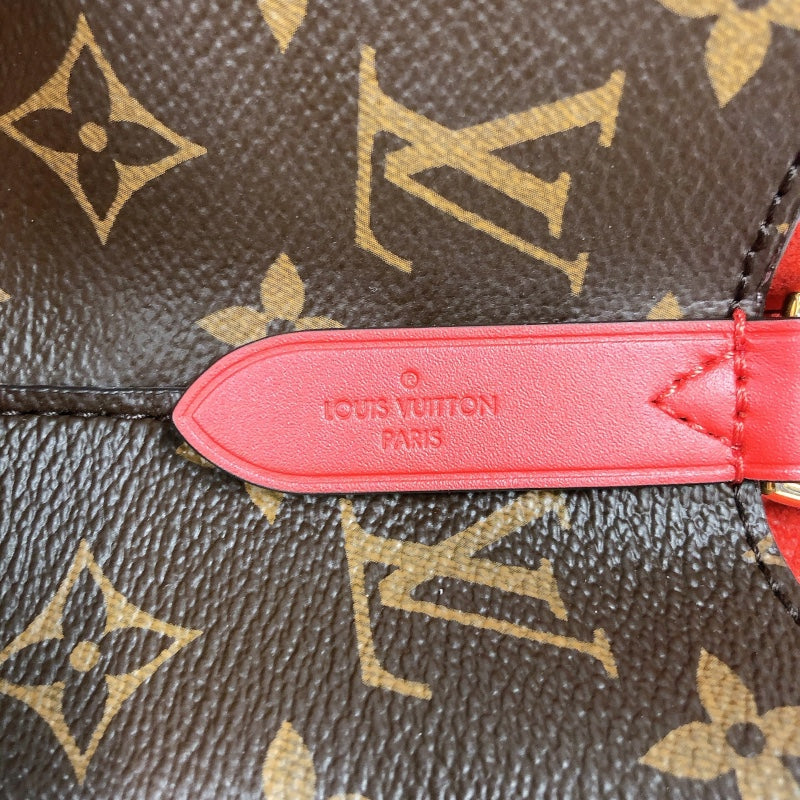 ルイ・ヴィトン LOUIS VUITTON ネオノエMM M44021 ブラウン/レッド モノグラム/コクリコ レディース ショルダーバッグ