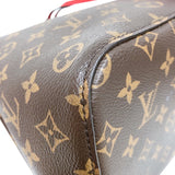 ルイ・ヴィトン LOUIS VUITTON ネオノエMM M44021 ブラウン/レッド モノグラム/コクリコ レディース ショルダーバッグ