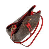 ルイ・ヴィトン LOUIS VUITTON ネオノエMM M44021 ブラウン/レッド モノグラム/コクリコ レディース ショルダーバッグ