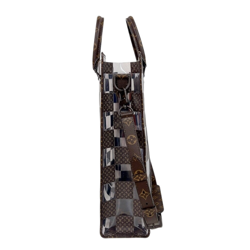 ルイ・ヴィトン LOUIS VUITTON サックプラ M20866 ブラウン モノグラム ユニセックス ショルダーバッグ