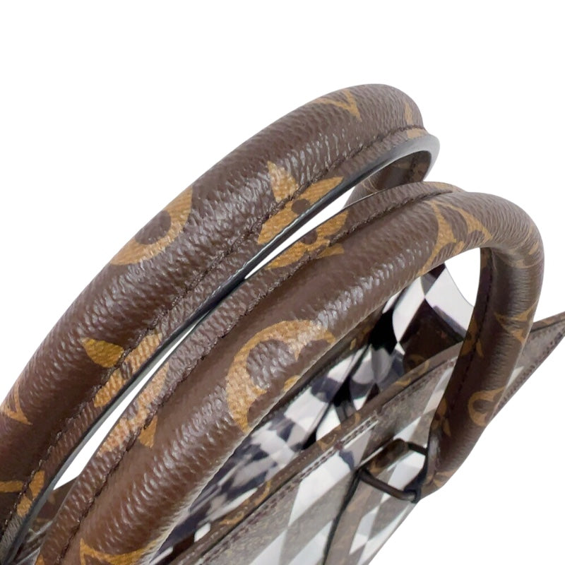 ルイ・ヴィトン LOUIS VUITTON サックプラ M20866 ブラウン モノグラム ユニセックス ショルダーバッグ