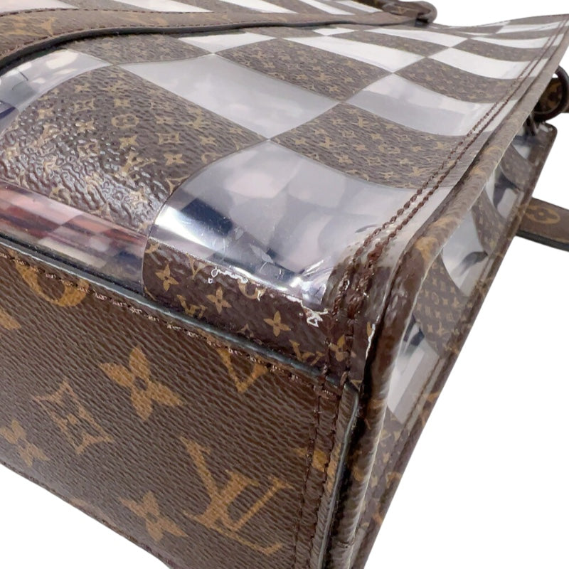 ルイ・ヴィトン LOUIS VUITTON サックプラ M20866 ブラウン モノグラム ユニセックス ショルダーバッグ