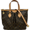 ルイ・ヴィトン LOUIS VUITTON パレルモPM M40145 ブラウン モノグラムキャンバス レディース ショルダーバッグ