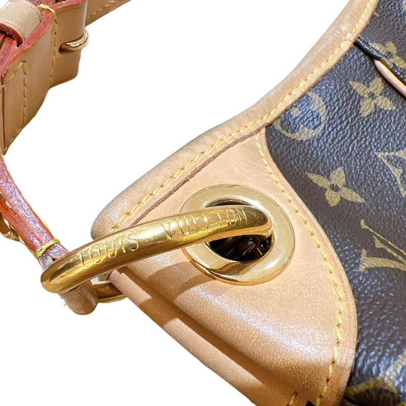 ルイ・ヴィトン LOUIS VUITTON ガリエラPM M56382 ブラウン モノグラムキャンバス レディース ショルダーバッグ