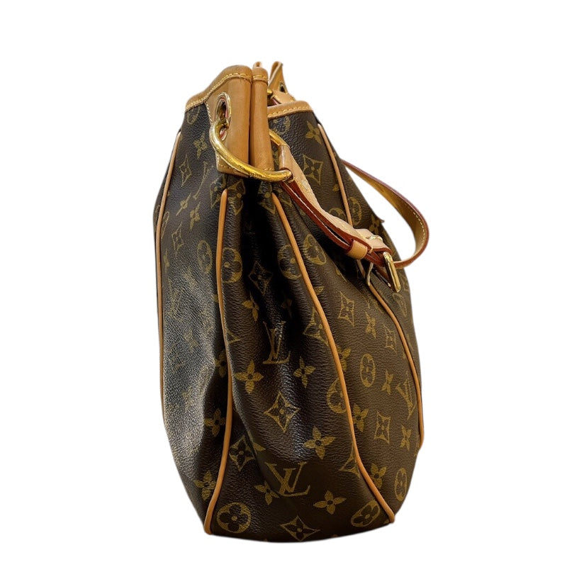 ルイ・ヴィトン LOUIS VUITTON ガリエラPM M56382 ブラウン モノグラムキャンバス レディース ショルダーバッグ