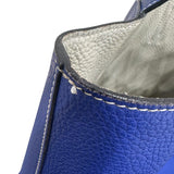 エルメス HERMES ドゥブルセンス28 ブルーエレクトリック・エタン トリヨン ユニセックス ハンドバッグ