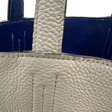 エルメス HERMES ドゥブルセンス28 ブルーエレクトリック・エタン トリヨン ユニセックス ハンドバッグ