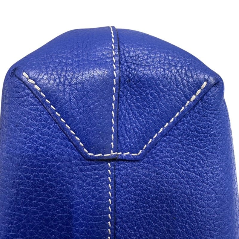 エルメス HERMES ドゥブルセンス28 ブルーエレクトリック・エタン トリヨン ユニセックス ハンドバッグ