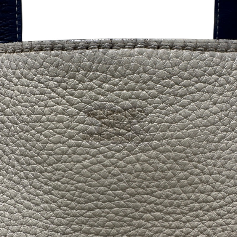 エルメス HERMES ドゥブルセンス28 ブルーエレクトリック・エタン トリヨン ユニセックス ハンドバッグ