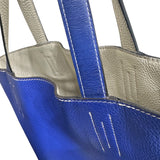 エルメス HERMES ドゥブルセンス28 ブルーエレクトリック・エタン トリヨン ユニセックス ハンドバッグ