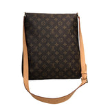 ルイ・ヴィトン LOUIS VUITTON ミュゼット M51256 ブラウン モノグラム ユニセックス ショルダーバッグ
