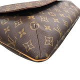 ルイ・ヴィトン LOUIS VUITTON ミュゼット M51256 ブラウン モノグラム ユニセックス ショルダーバッグ
