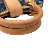 ルイ・ヴィトン LOUIS VUITTON プリーティ M95020 ブルー ゴールド金具 モノグラム・デニム レディース ハンドバッグ