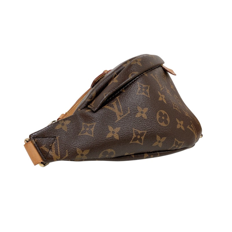 ルイ・ヴィトン LOUIS VUITTON バムバッグ M43644 ブラウン モノグラムキャンバス ユニセックス ボディバッグ