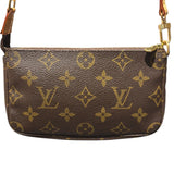 ルイ・ヴィトン LOUIS VUITTON ミニ・ポシェット・アクセソワール M58009 ブラウン PVC モノグラム レディース ショルダーバッグ