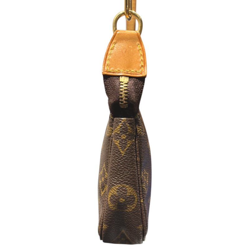 ルイ・ヴィトン LOUIS VUITTON ミニ・ポシェット・アクセソワール M58009 ブラウン PVC モノグラム レディース ショルダーバッグ