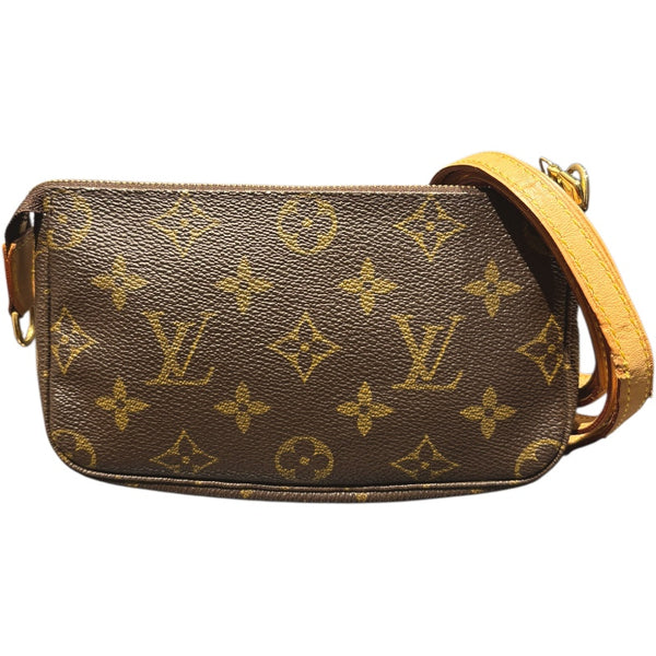 ルイ・ヴィトン LOUIS VUITTON ミニ・ポシェット・アクセソワール M58009 ブラウン PVC モノグラム レディース ショルダーバッグ