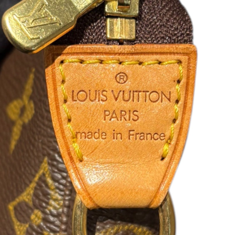 ルイ・ヴィトン LOUIS VUITTON ミニ・ポシェット・アクセソワール M58009 ブラウン PVC モノグラム レディース ショルダーバッグ