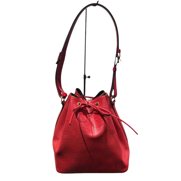 ルイ・ヴィトン LOUIS VUITTON プチノエ M44107 カスティリアンレッド エピ レディース ショルダーバッグ