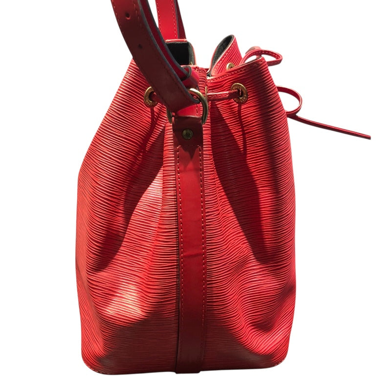 ルイ・ヴィトン LOUIS VUITTON プチノエ M44107 カスティリアンレッド エピ レディース ショルダーバッグ