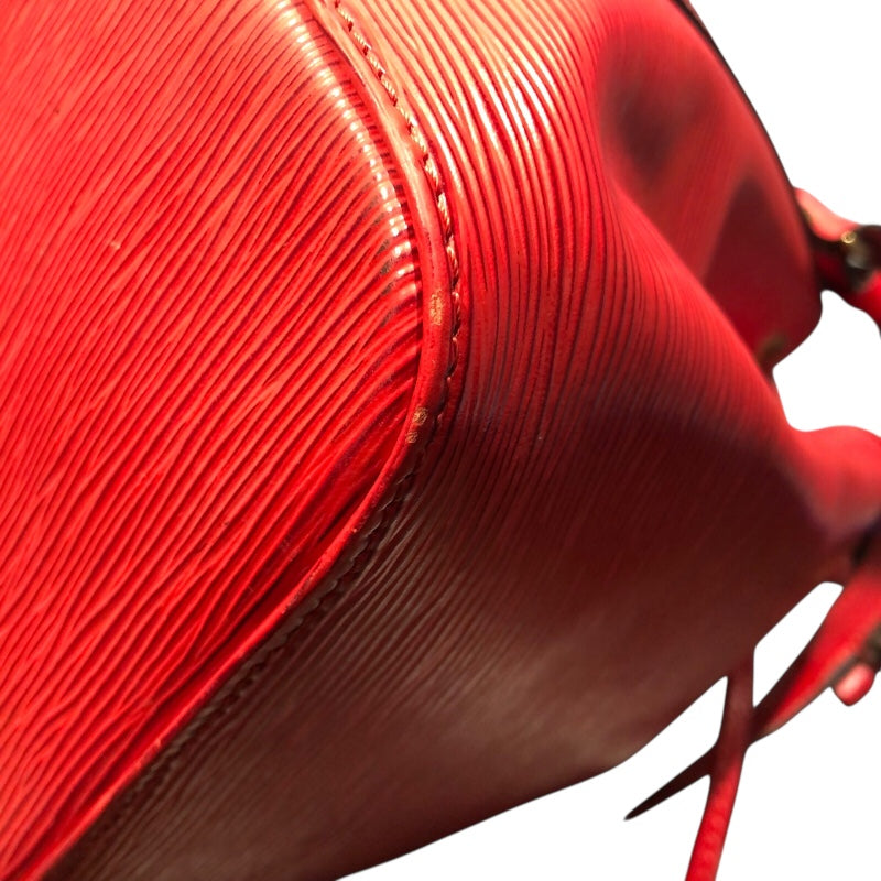 ルイ・ヴィトン LOUIS VUITTON プチノエ M44107 カスティリアンレッド エピ レディース ショルダーバッグ