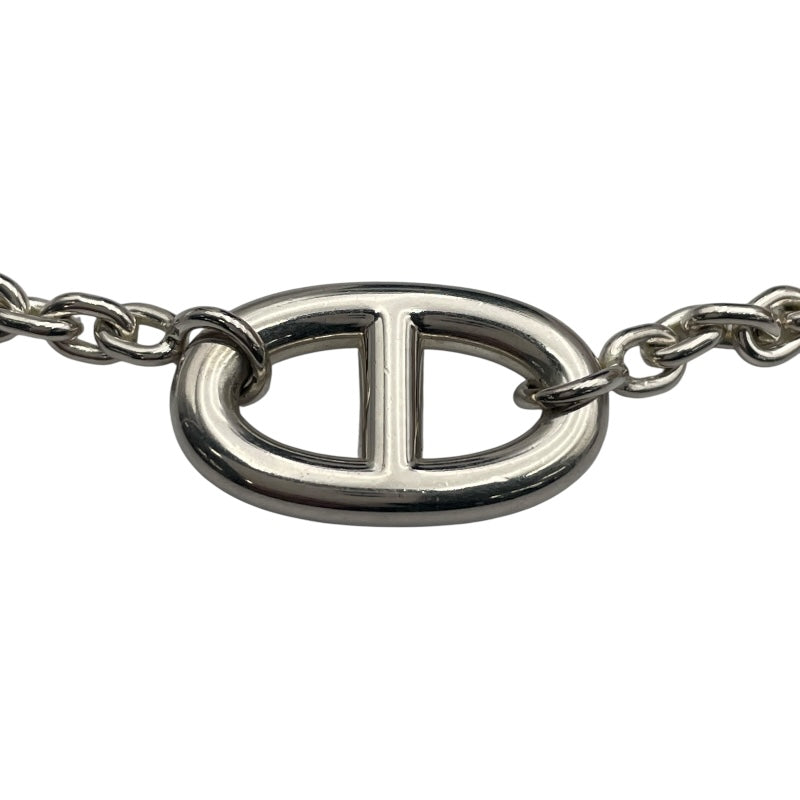 エルメス HERMES ファランドールロングネックレス シルバー Ag925 ジュエリー