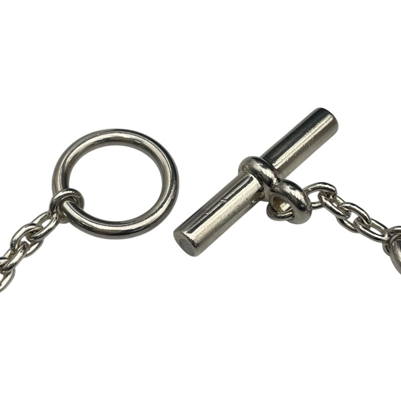 エルメス HERMES ファランドールロングネックレス シルバー Ag925 ジュエリー