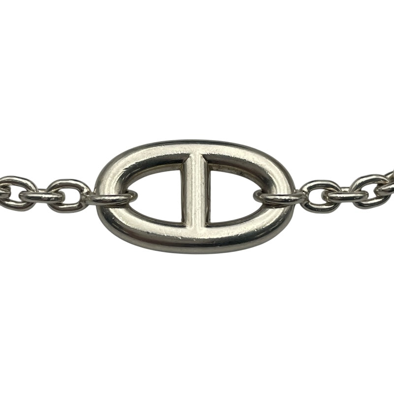 エルメス HERMES ファランドールロングネックレス シルバー Ag925 ジュエリー