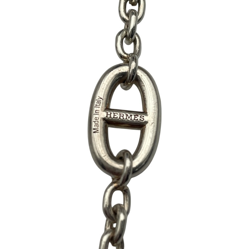 エルメス HERMES ファランドールロングネックレス シルバー Ag925 ジュエリー
