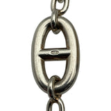 エルメス HERMES ファランドールロングネックレス シルバー Ag925 ジュエリー