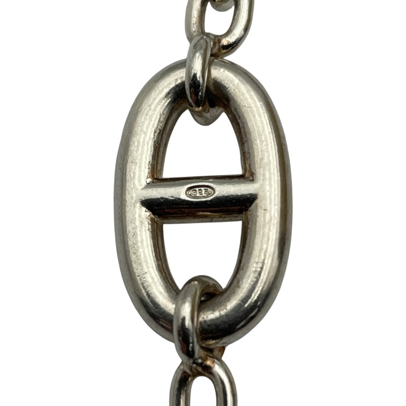 エルメス HERMES ファランドールロングネックレス シルバー Ag925 ジュエリー