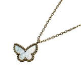 ヴァンクリーフ＆アーペル Van Cleef & Arpels スウィートアルハンブラパピヨンネックレス ゴールド Au750 ジュエリー
